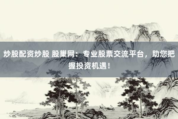 炒股配资炒股 股巢网：专业股票交流平台，助您把握投资机遇！