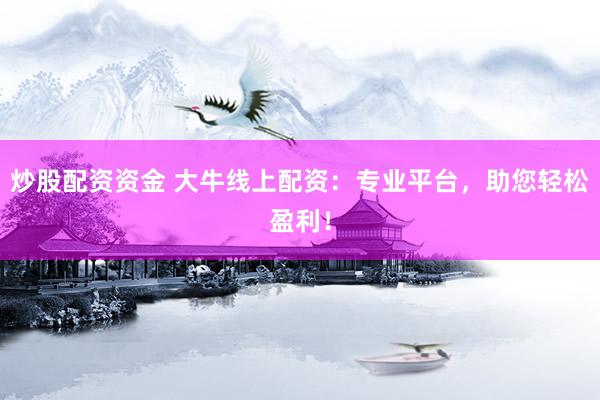 炒股配资资金 大牛线上配资：专业平台，助您轻松盈利！